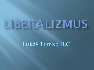 liberalizmus