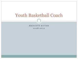Youth Basketball Coach