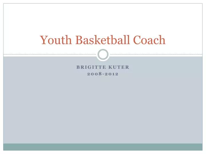 youth basketball coach