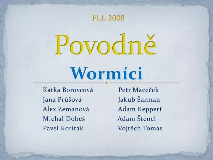 povodn