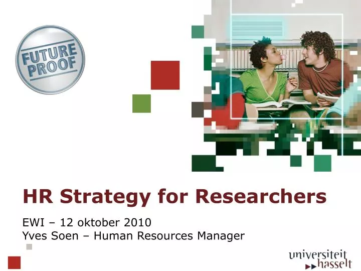 hr strategy for researchers