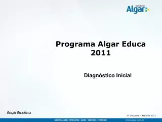 programa algar educa 2011