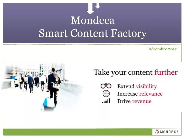mondeca smart content factory