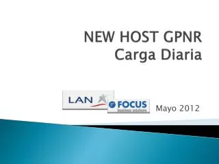 new host gpnr carga diaria