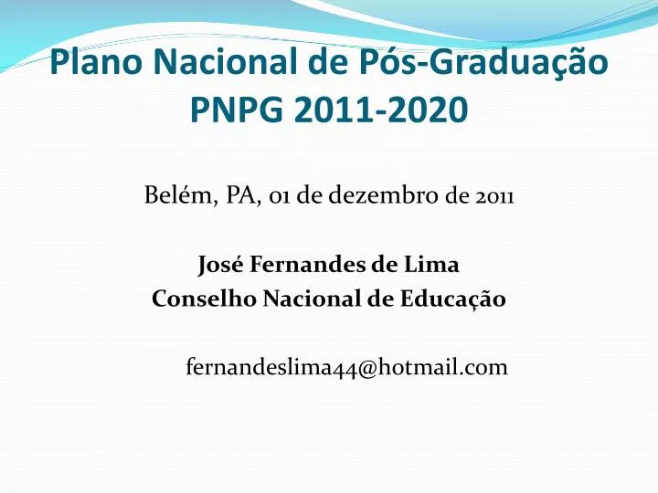 plano nacional de p s gradua o pnpg 2011 2020