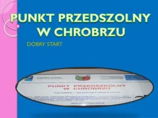 dobry start