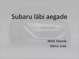 subaru l bi aegade
