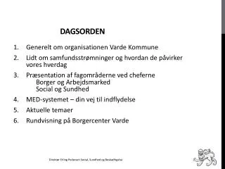 dagsorden