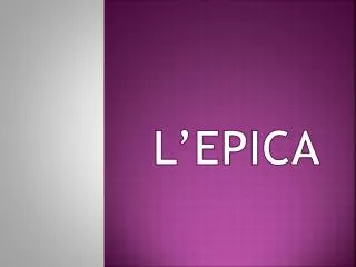 l epica