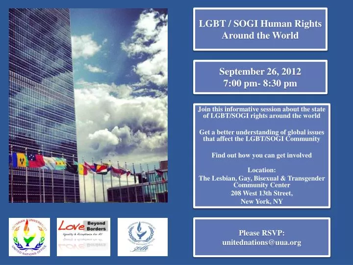 lgbt sogi human rights around the world