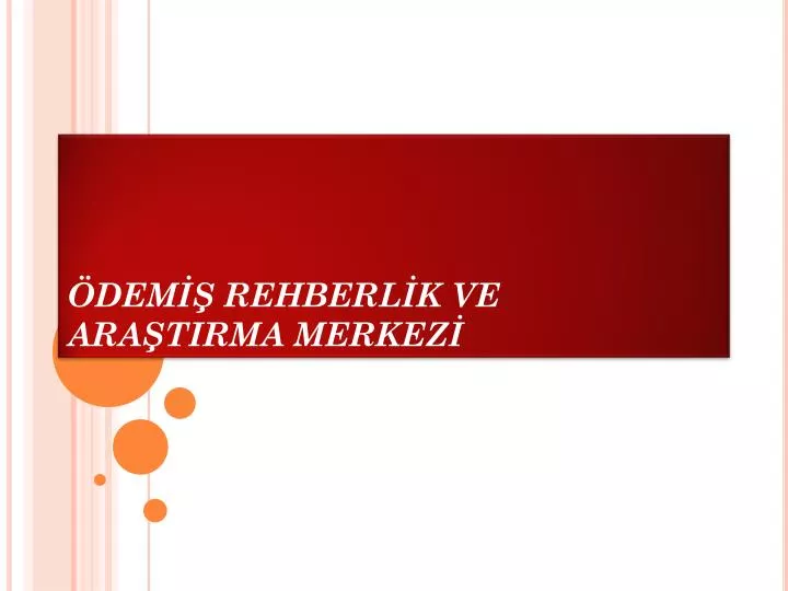 dem rehberl k ve ara tirma merkez