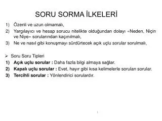 soru sorma lkeler