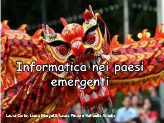 informatica nei paesi emergenti