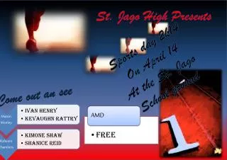 St. Jago High Presents