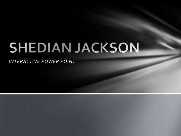 shedian jackson