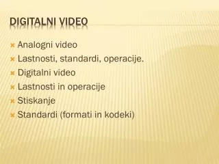 digitalni video