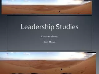 Leadership Studies
