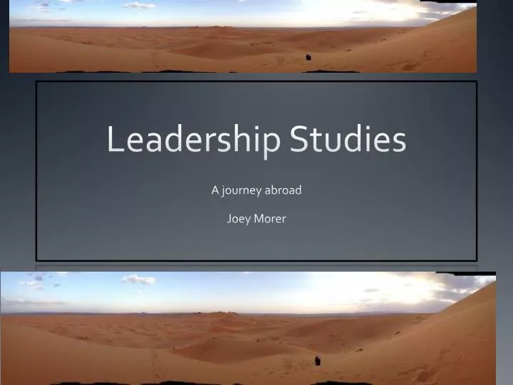 leadership studies