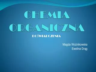chemia organiczna
