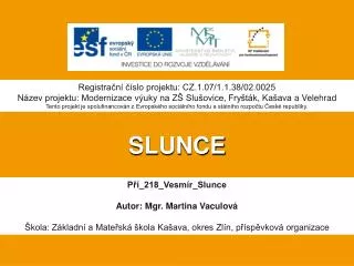 slunce