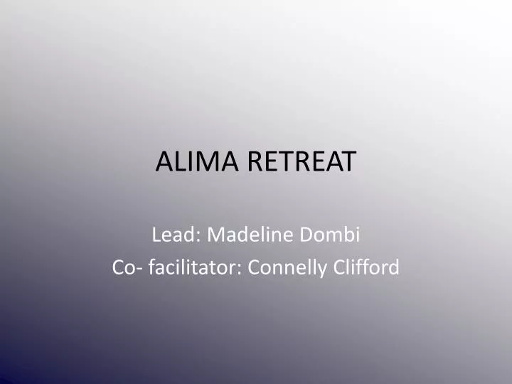 alima retreat