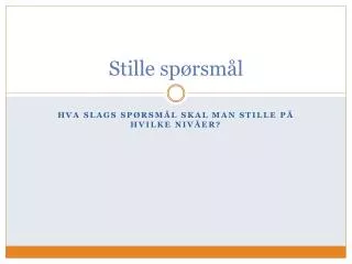 stille sp rsm l