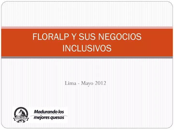 floralp y sus negocios inclusivos