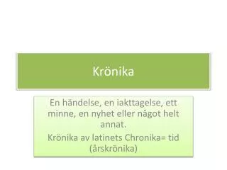 kr nika