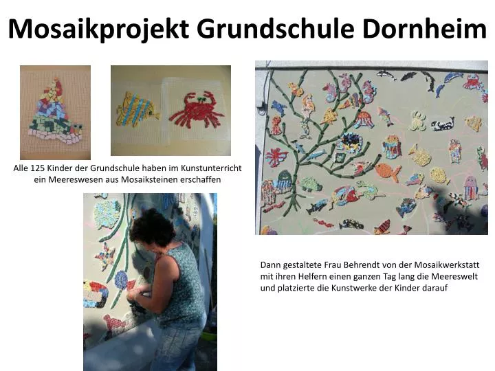 mosaikprojekt grundschule dornheim