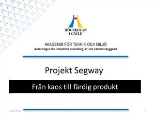 projekt segway