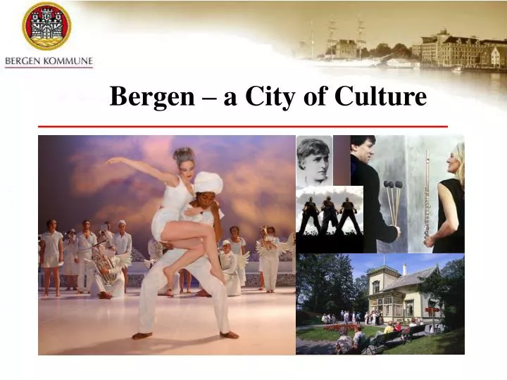 bergen a city of culture