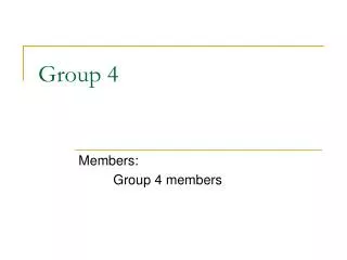 group 4