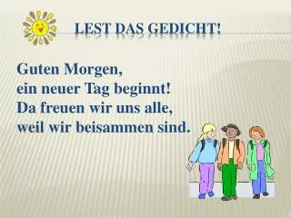 lest das gedicht