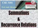 CSE 3101 - slide 1