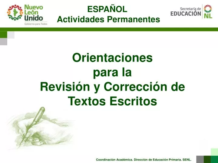 orientaciones para la revisi n y correcci n de textos escritos