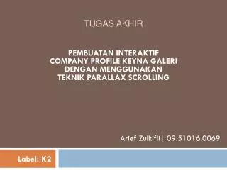 tugas akhir