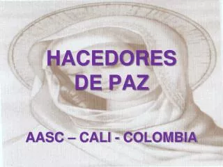 hacedores de paz