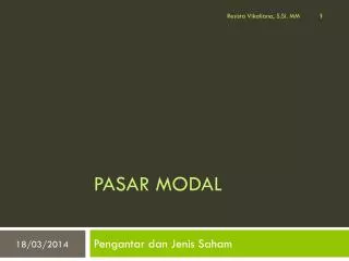 pasar modal