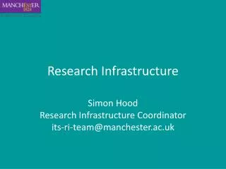 Research Infrastructure