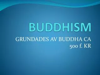 buddhism