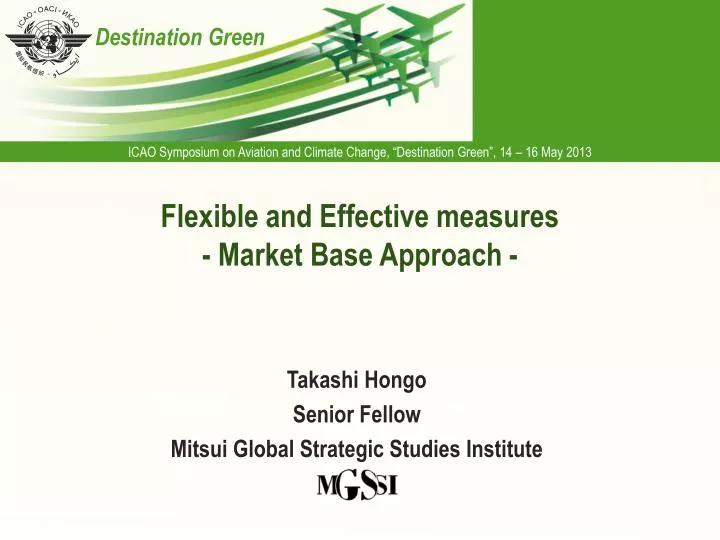 flexible and effective measures market base approach