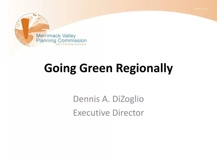 going green regionally