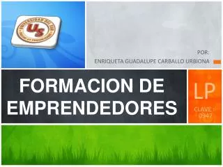 formacion de emprendedores