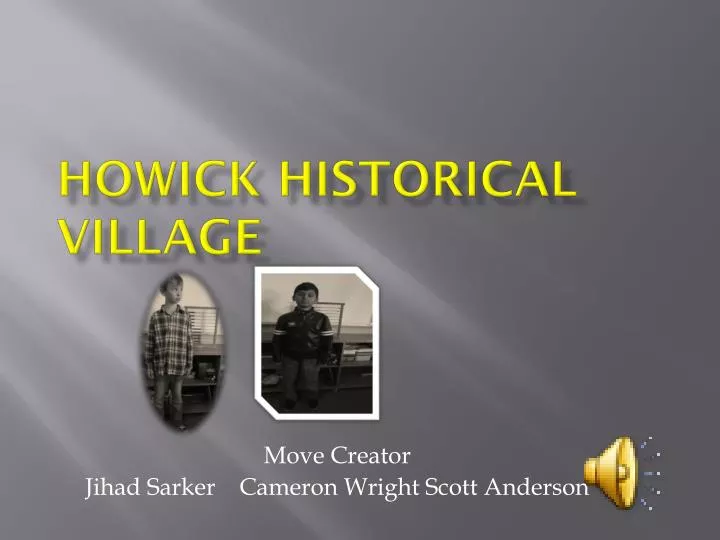 howick historical village