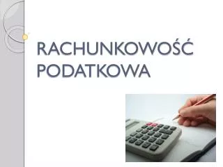 rachunkowo podatkowa