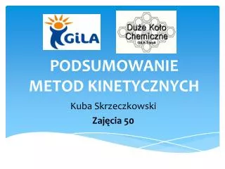 podsumowanie metod kinetycznych
