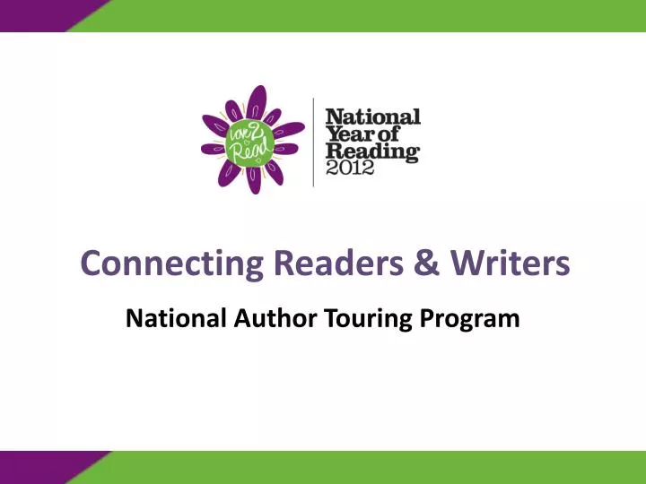 national author touring program