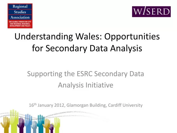understanding wales opportunities for secondary data analysis