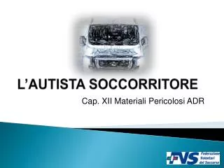 l autista soccorritore