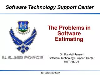 The Problems in Software Estimating